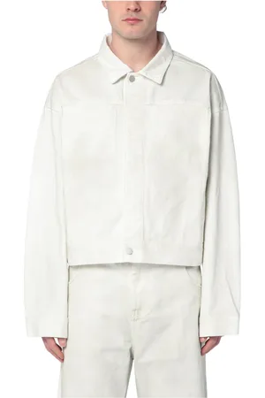 Entire Studios Homme, Vestes, Blanc, Taille: S Veste en jean pour des tenues élégantes