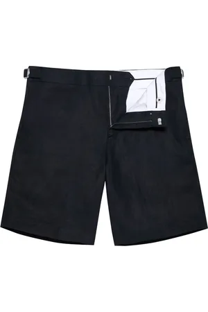 Orlebar Brown Homme, Shorts, Bleu, Taille: W34 Shorts en lin avec poches