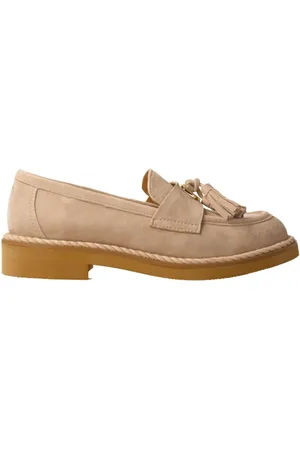 Bruno Premi Femme, Chaussures, , Taille: 39 EU Mocassins Femme en Daim avec Pompons