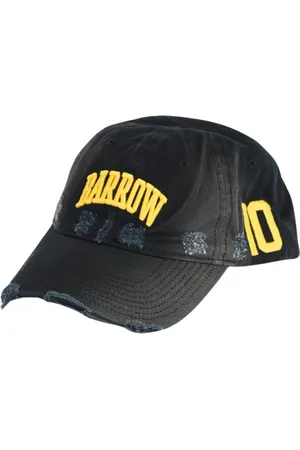 BARROW Homme, Accessoires, Noir, Taille: ONE Size Casquette en coton avec lettres 3D