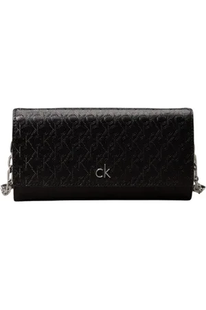 Calvin Klein Femme, Sacs, Noir, Taille: ONE Size Sac Bandoulière Monogramme - Logo Métal