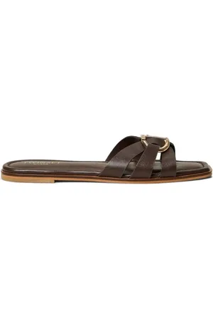 Twin-Set Femme, Chaussures, Brun, Taille: 39 EU Sandales Marron pour Femmes