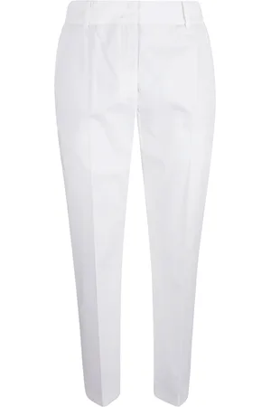 ELEVENTY Femme, Pantalons, Blanc, Taille: 42 FR Pantalon Blanc