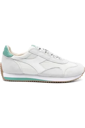 Diadora Homme, Chaussures, Blanc, Taille: 41 EU Baskets en Toile pour Femmes