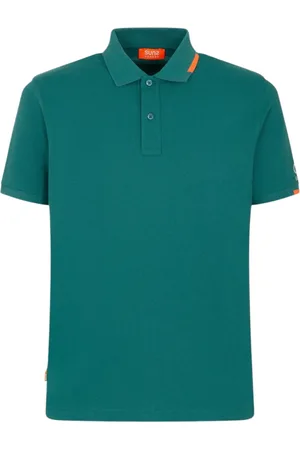 sunseeker Homme, Tops, Vert, Taille: 3XL Polo en coton à manches courtes