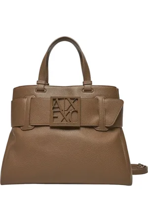 Armani Exchange Femme, Sacs, , Taille: ONE Size Sac à Main Femme en Polyester de Taille Moyenne