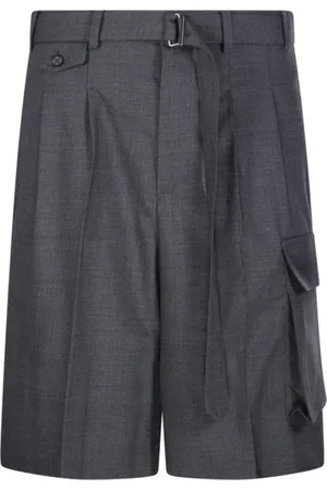 DUNST Homme, Shorts, Gris, Taille: L Shorts Bermuda Multipoches Gris Anthracite