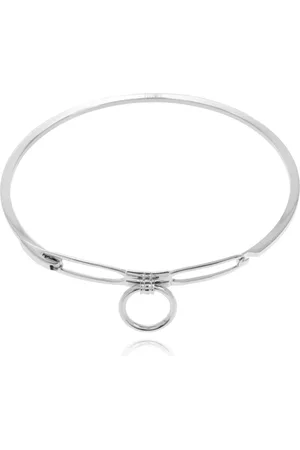 Maison Margiela Femme, Accessoires, Gris, Taille: ONE Size Collier en laiton