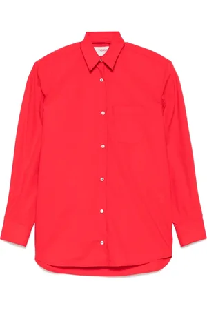 Fiorucci Femme, Blouses et Chemises, Rouge, Taille: 36 FR Chemise Rose à Boutons