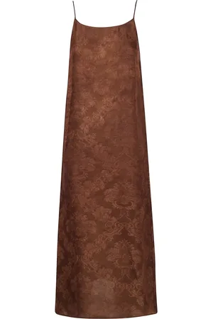 UMA WANG Femme, Robes, Brun, Taille: 38 FR Robe Élégante Anaya pour Femmes