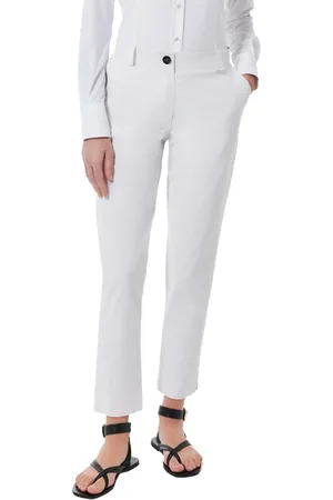 RRD Femme, Pantalons, Blanc, Taille: 36 FR Pantalon Chino Blanc pour Femme