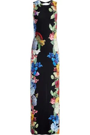 ALICE+OLIVIA Femme, Robes, Noir, Taille: 40 FR Robe Noire sans Manches Dos Nu