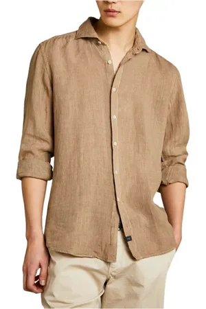 FAY Homme, Chemises, Brun, Taille: M Chemise décontractée
