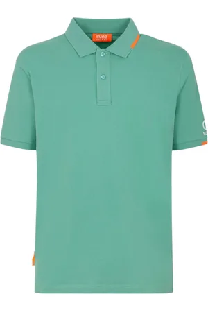 sunseeker Homme, Tops, Vert, Taille: XL Polo en coton à manches courtes
