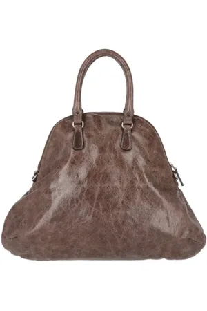 Marni Femme, Pre-owned, Brun, Taille: ONE Size Pre-owned Cuir sacs-main