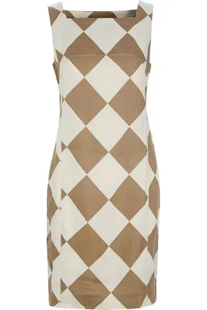 Bitte Kai Rand Femme, Robes, , Taille: 46 FR Robe Harukaze Soft Harlequin Print