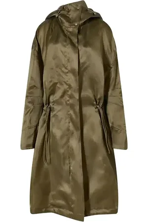 Max Mara Femme, Manteaux, Vert, Taille: 36 FR Imperméable élégant pour les jours de pluie