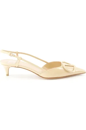 VALENTINO GARAVANI Femme, Chaussures, , Taille: 39 EU Escarpins en Cuir Verni VLogo