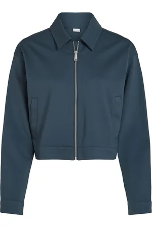 Calvin Klein Femme, Vestes, Bleu, Taille: 36 FR Veste tricotée de transition avec Circulose®