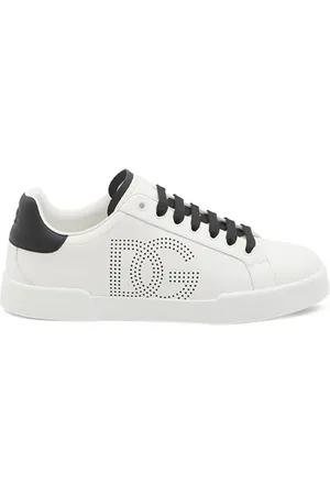 Dolce & Gabbana Homme, Chaussures, Blanc, Taille: 41 EU Baskets Basses Bianco/Nero