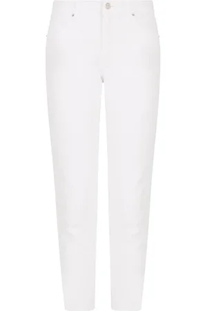 Armani Exchange Femme, Jeans, Blanc, Taille: W31 Jean Slim Fit en Denim Blanc