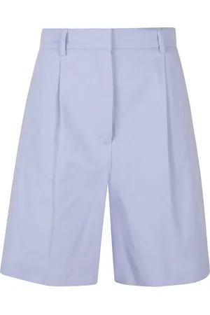 Max Mara Femme, Shorts, Bleu, Taille: 36 FR Shorts Bermuda Élégants pour Femmes