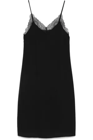 LOVE Stories Femme, Vêtements de nuit et de détente, Noir, Taille: 40 FR Long Camelia Élégant Carry Over