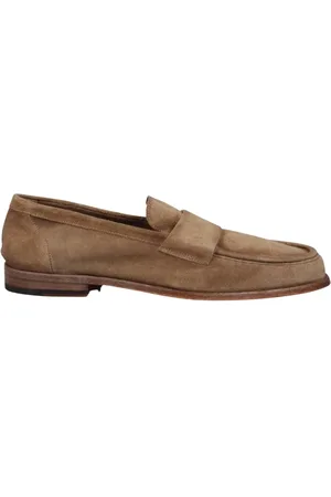 Corvari Homme, Chaussures, Brun, Taille: 44 EU Velours Couronne Mocassins