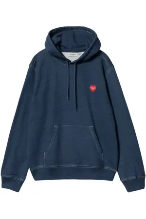 Carhartt Homme, Sweatshirts et sweats à capuche, Bleu, Taille: S Sweat à capuche Ingo Bleu foncé