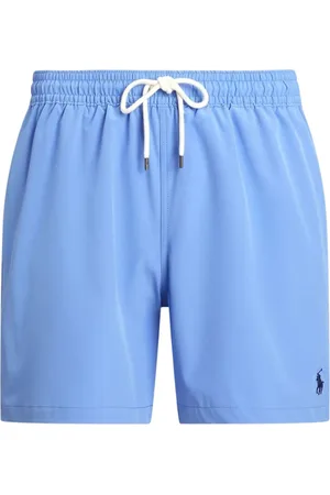 Ralph Lauren Homme, Maillots de bain, Bleu, Taille: L Costume de Voyageur Classique