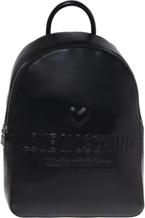 Moschino Femme, Sacs, Noir, Taille: ONE Size Sac à Dos Femme Noir Élégant et Polyvalent