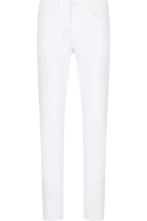 Armani Exchange Homme, Jeans, Blanc, Taille: W34 Jean Blanc Slim Fit Élégant