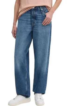 Calvin Klein Femme, Jeans, Bleu, Taille: W29 Jean Skinny Fit Bleu Clair avec Fermeture Éclair