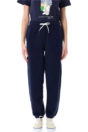 Ralph Lauren Femme, Pantalons, Bleu, Taille: 40 FR Pantalon de survêtement