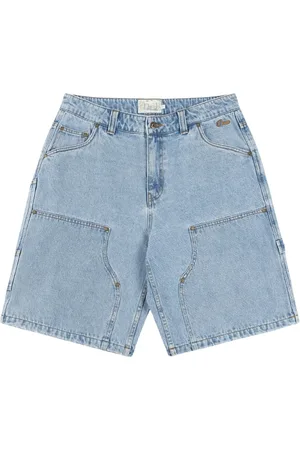 DIME Homme, Shorts, Bleu, Taille: W32 Shorts Carpenter Denim Bleu