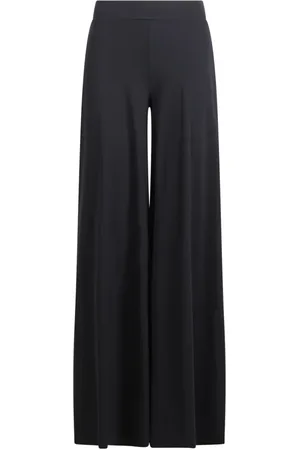 CHIARA BONI Femme, Pantalons, Noir, Taille: 42 FR Pantalon Noir Jambes Larges Skyla