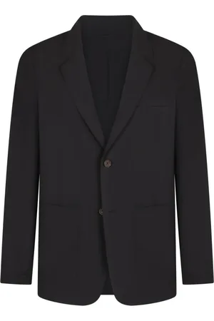 Emporio Armani Homme, Vestes, Noir, Taille: M Blazer Classique Marine pour Homme