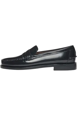 SEBAGO Homme, Chaussures, Noir, Taille: 41 1/2 EU Mocassins Classiques Dan en Cuir