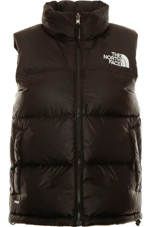 The North Face Homme, Vestes, Noir, Taille: L Gilet en duvet rétro avec capuche