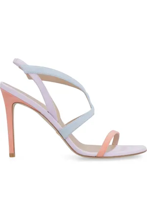 Stuart Weitzman Femme, Chaussures, Multicolore, Taille: 36 EU Élégantes Sandales en Daim à Talons Aiguilles