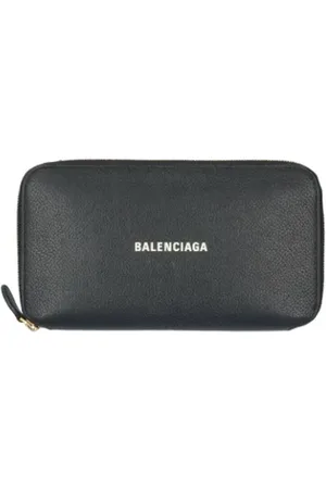 Balenciaga Unisex, Pre-owned, Noir, Taille: ONE Size Pre-owned Cuir petite-maroquinerie