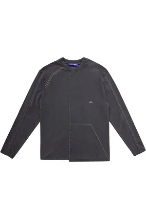 A-cold-wall* Homme, Tops, Gris, Taille: L Haut Manches Longues Oblique Gris