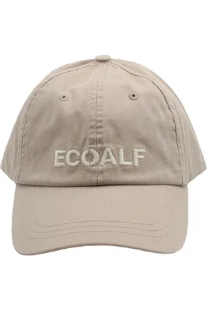ECOALF Homme, Accessoires, Blanc, Taille: ONE Size Casquette de Baseball Blanche avec Logo Coton