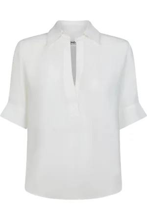 Dondup Femme, Blouses et Chemises, Blanc, Taille: 34 FR Chemises