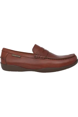 Mephisto Homme, Chaussures, Brun, Taille: 40 1/2 EU Mocassins homme en cuir marron