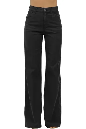 Dondup Femme, Pantalons, Noir, Taille: W25 Pantalon Amber en coton et lyocell
