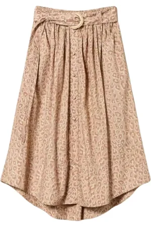 Twin-Set Femme, Jupes, , Taille: 40 FR Jupe Imprimé Animalier Ginger Root