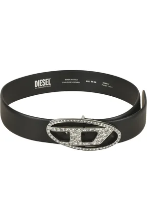 Diesel Femme, Accessoires, Noir, Taille: 85 CM Collection Ceintures Mode