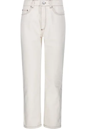 Ami Femme, Jeans, , Taille: W27 Jeans Blanc Crème
