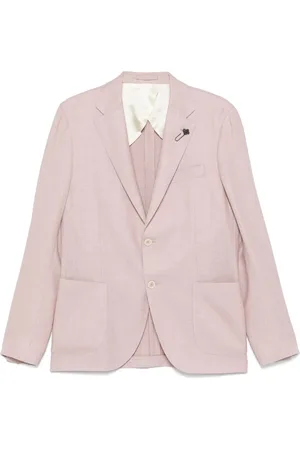 LARDINI Homme, Vestes, Rose, Taille: XL Veste de Luxe en Laine